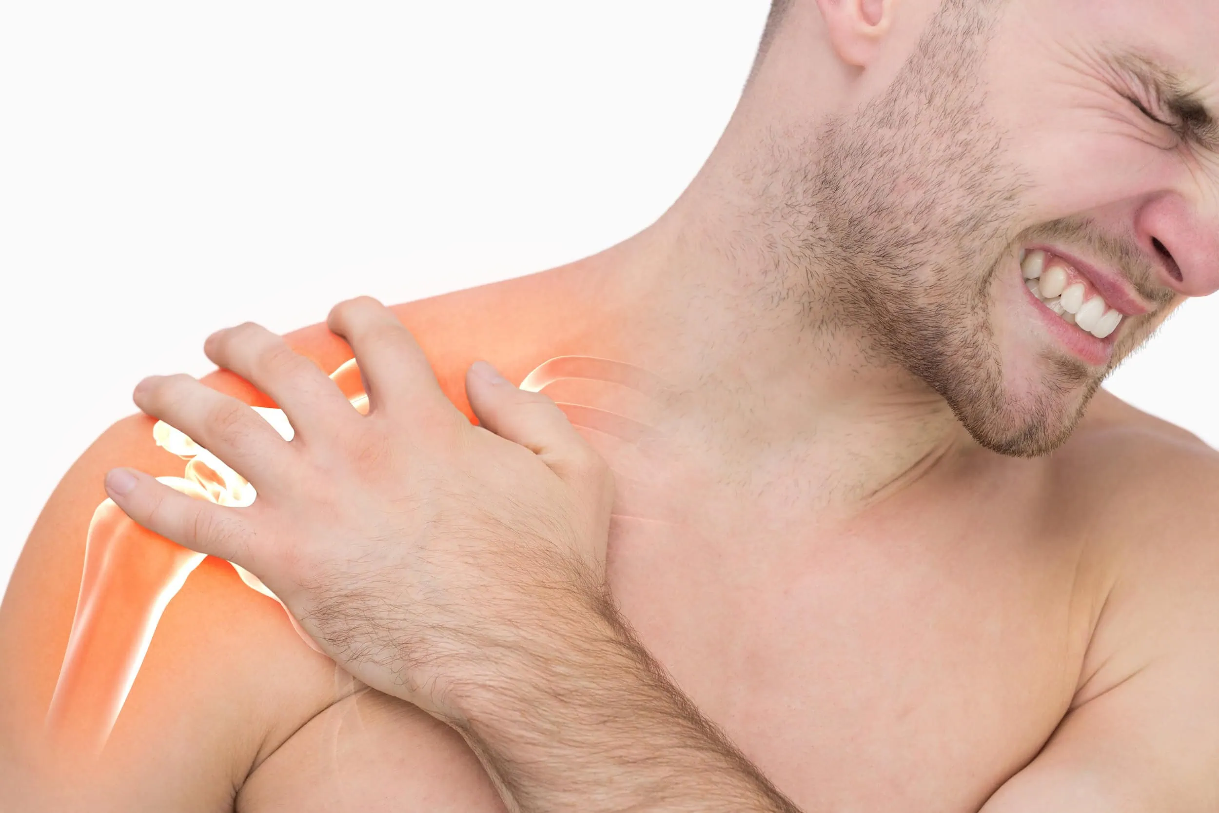 Physiotherapeut behandelt Schulterschmerzen bei Patient – PhysioFit Kauz Dübendorf